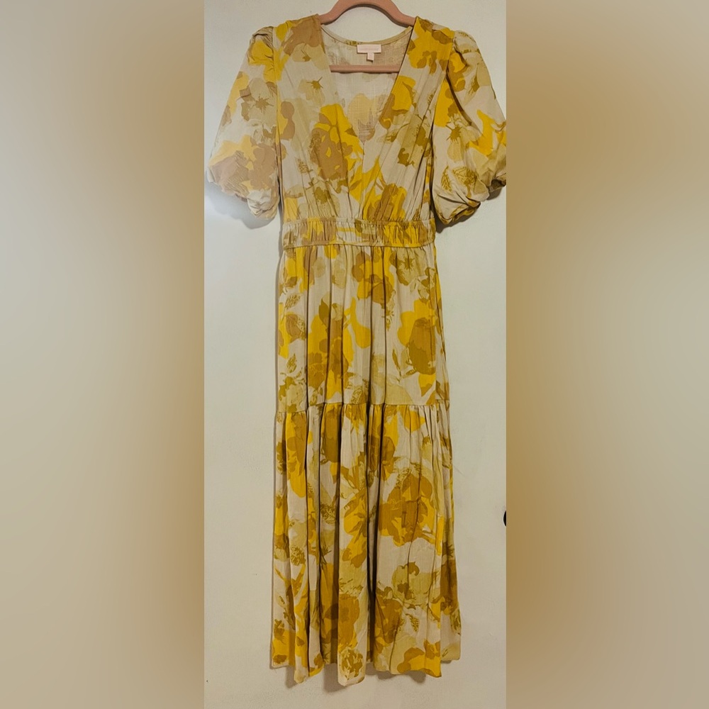 Short Sleeve Midi Dress